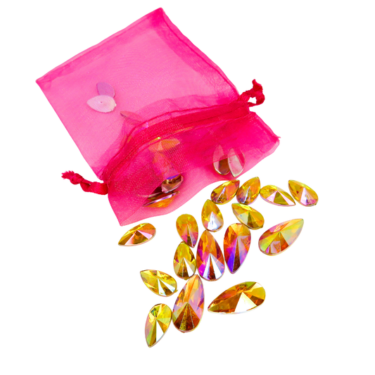 Citrine Reusable Face Gems