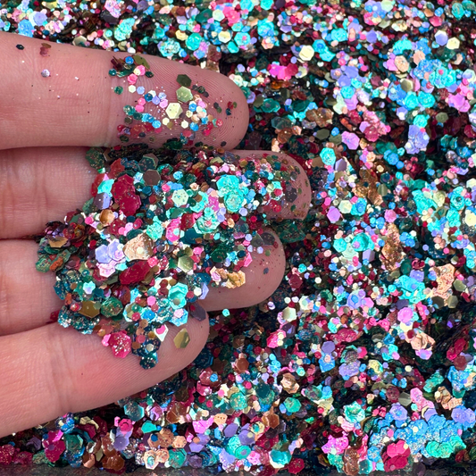 Rainbow Smash Eco Glitter Luminosity Glitter