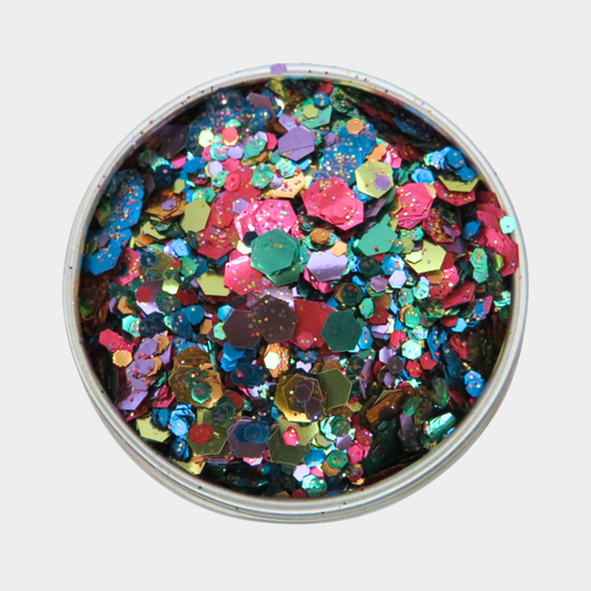 Rainbow Smash Eco Glitter Luminosity Glitter