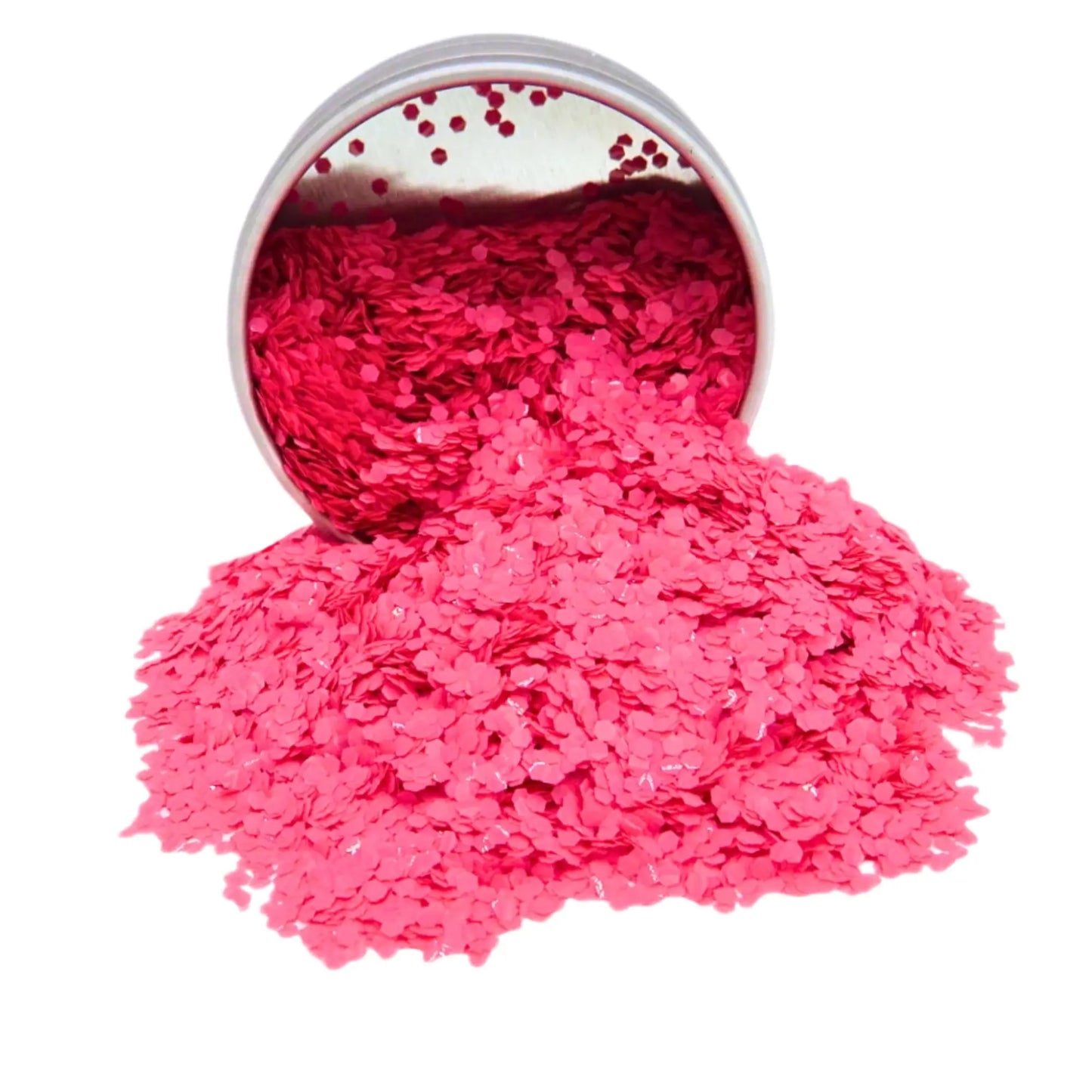 Strawberry Chunky Biodegradable Glitter 6g Pot (B2B) Luminosity Glitter