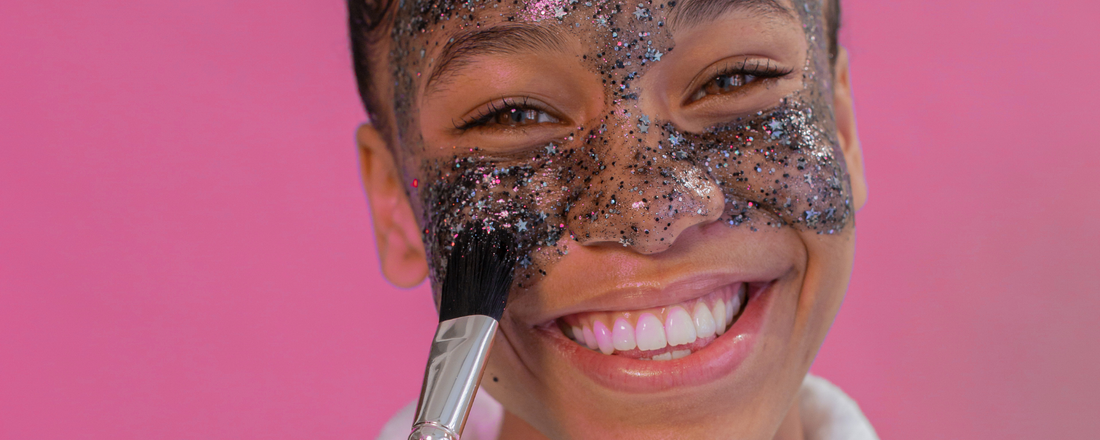 Make Your Own Glitter Face Mask