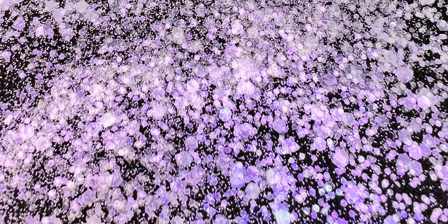 Opal rose pink plastic free biodegradable glitter for makeup and soap making