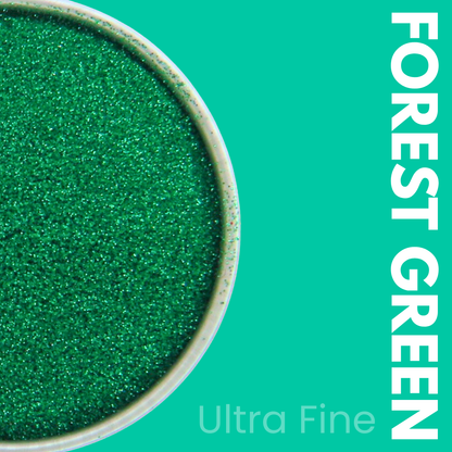 Green Ultra Fine Glitter Makeup