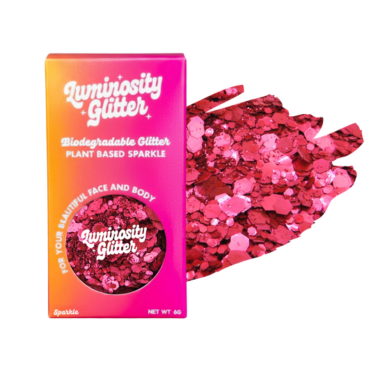 Blush Red Glitter Blend