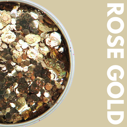 Rose Gold Glitter Blend