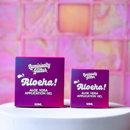 Aloeha! Aloe Vera Application Gel Luminosity Glitter