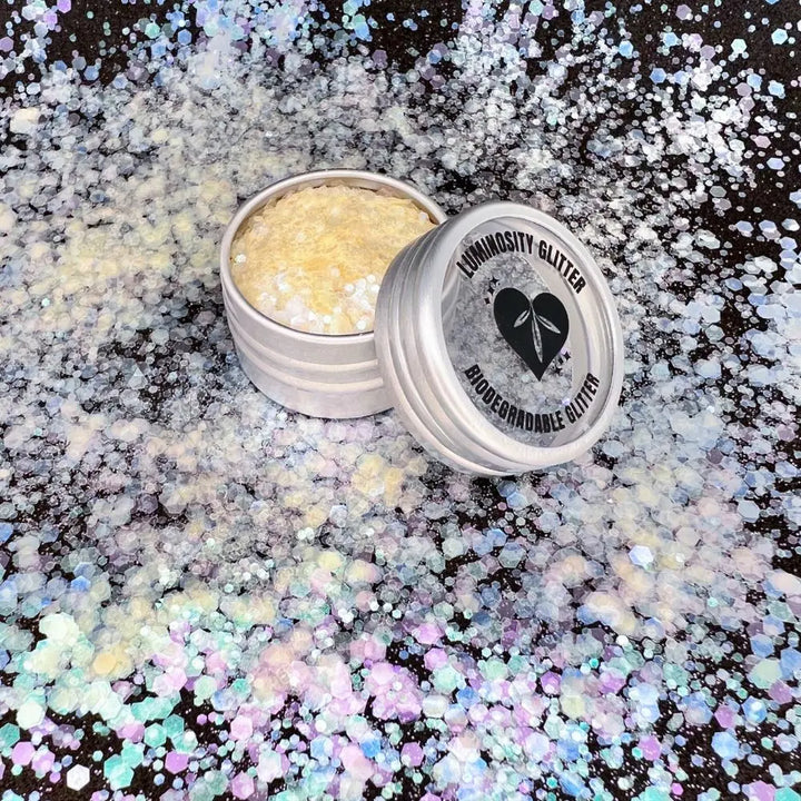 Aurora Festival Glitter Mix: biodegradable cosmetic glitter by Luminosity Glitter