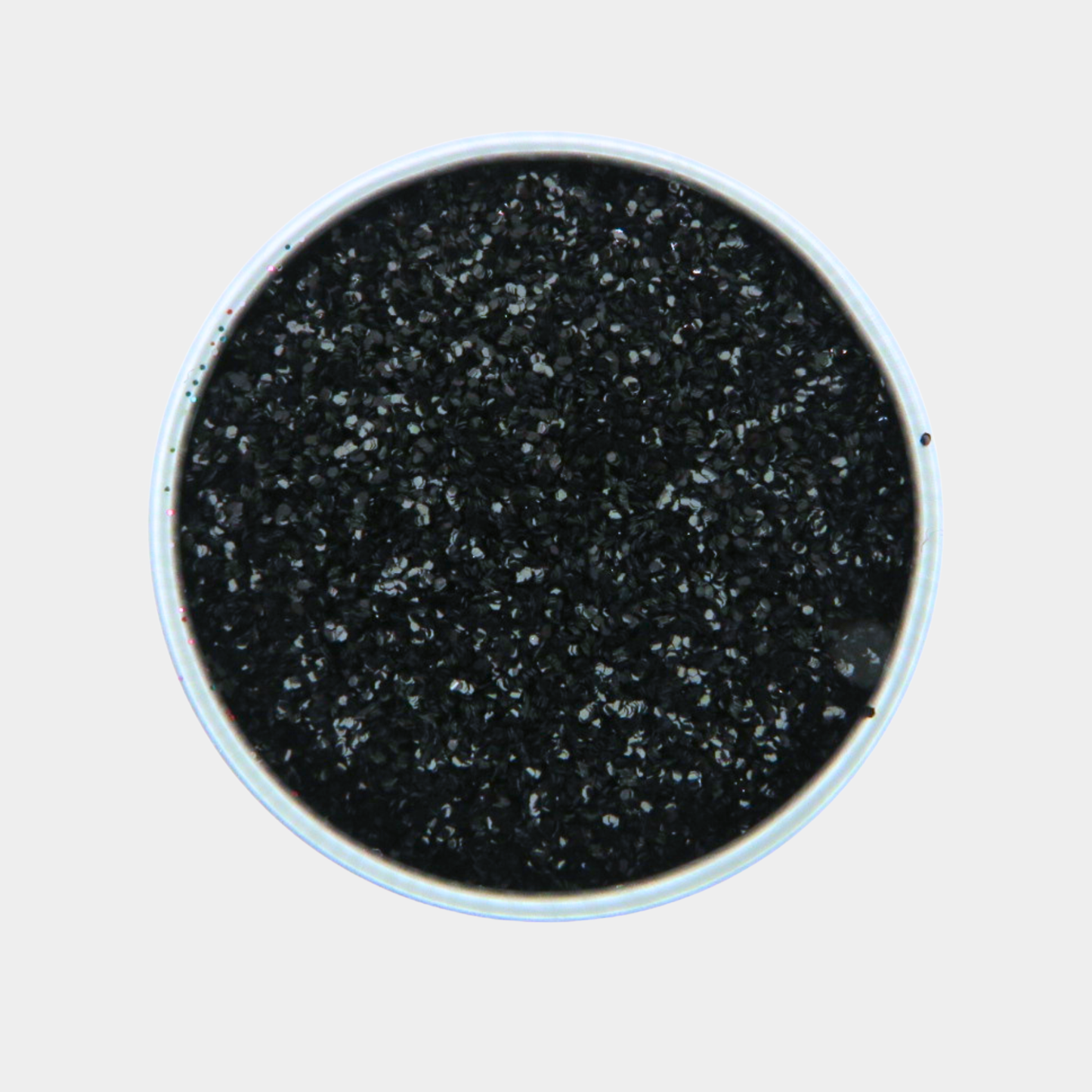 Jet Black Medium Eco Glitter Luminosity Glitter