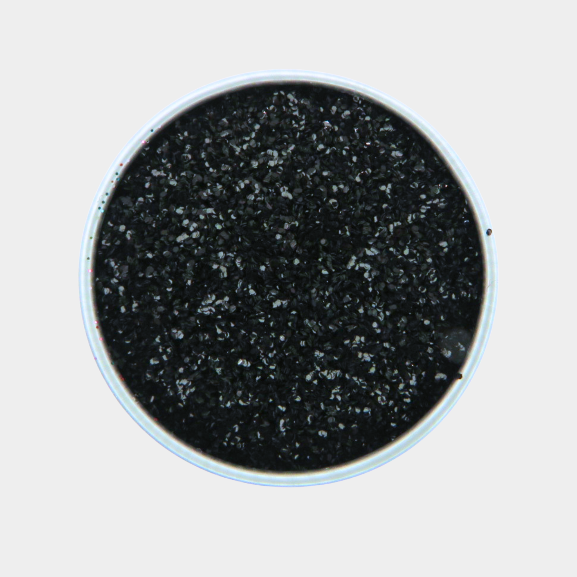 Jet Black Medium Eco Glitter Luminosity Glitter