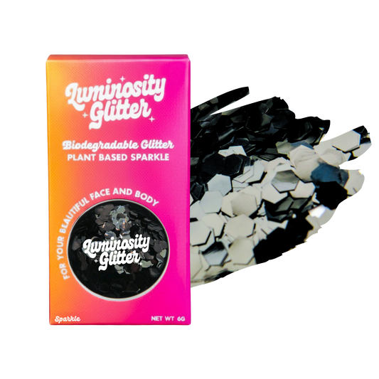Obsidian Black Super Chunky Festival Glitter
