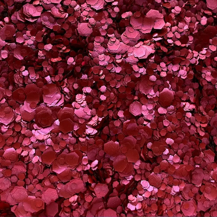 Red Glitter for Makeup
