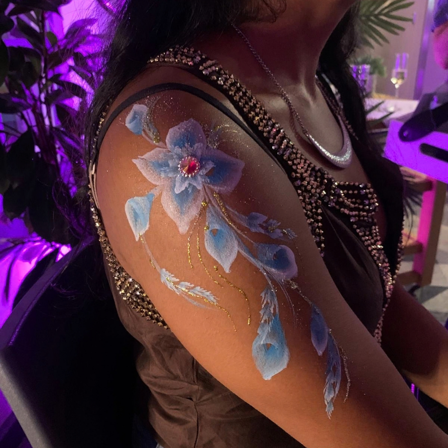 Intricate Body Art