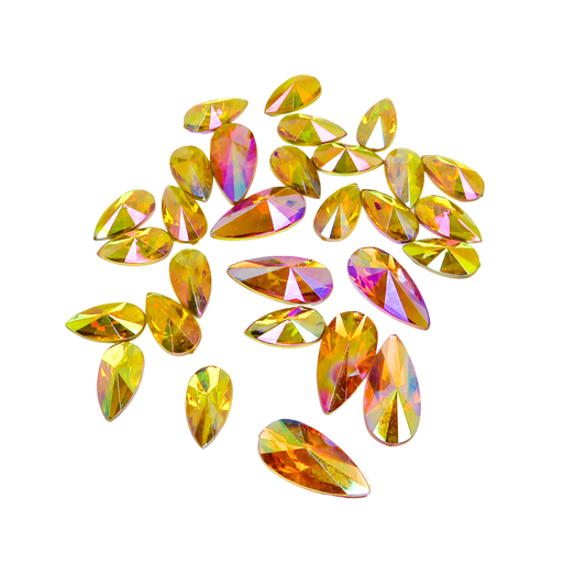 Citrine Reusable Face Gems