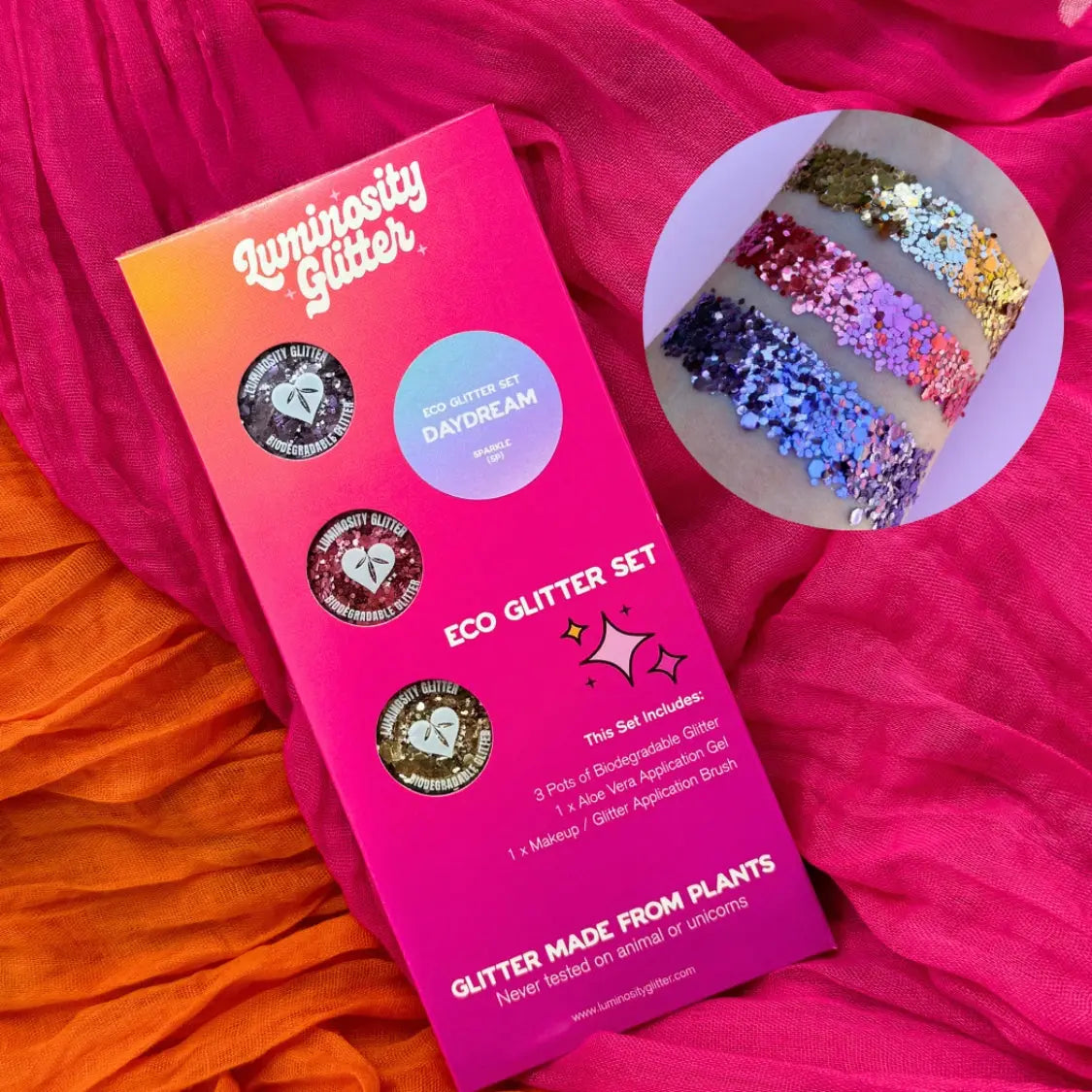 Eco Glitter Trio Set (B2B) Luminosity Glitter