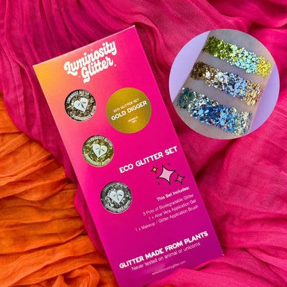 Eco Glitter Trio Set (B2B) Luminosity Glitter
