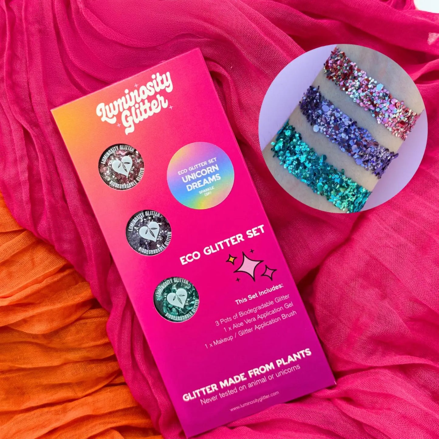 Eco Glitter Trio Set (B2B) Luminosity Glitter