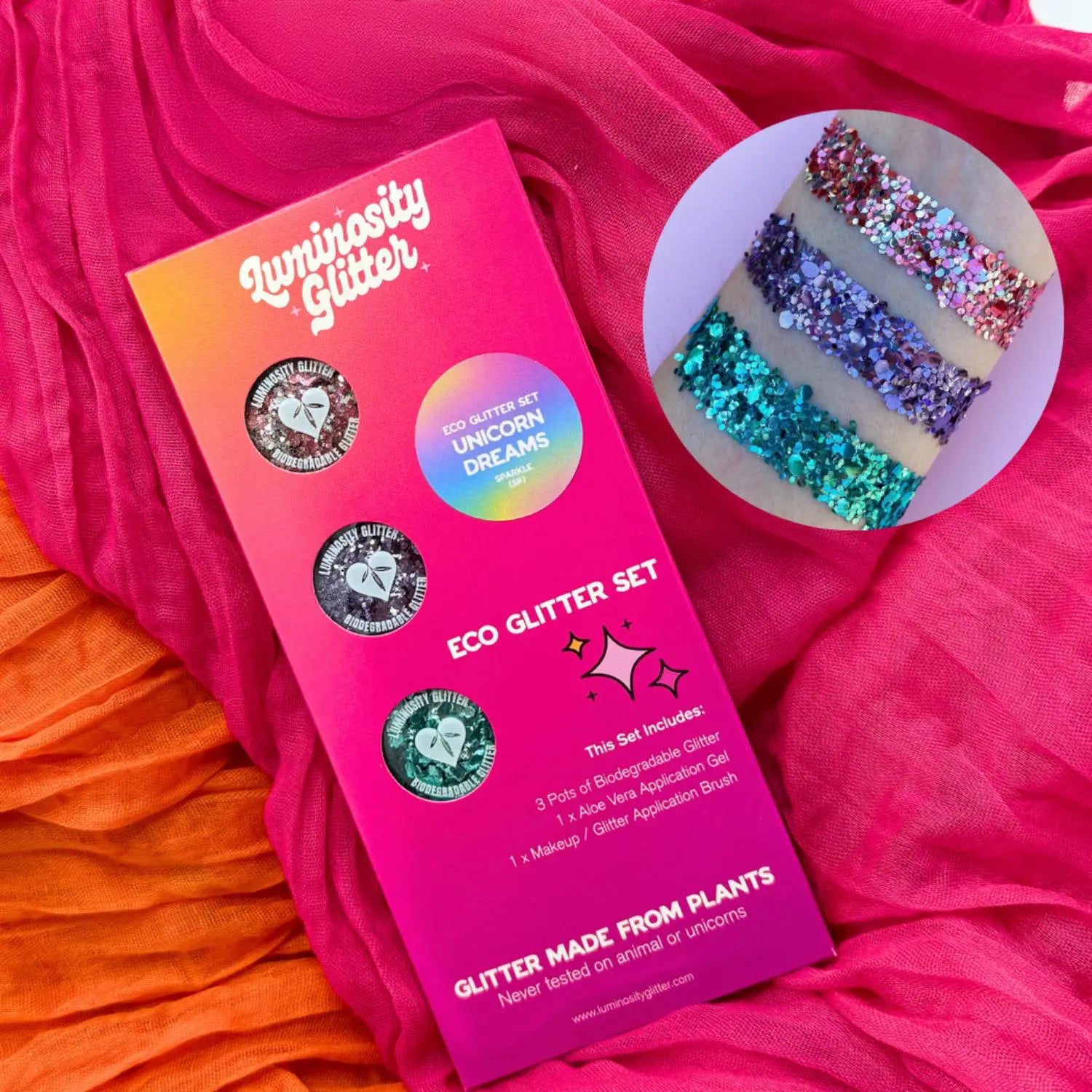 Eco Glitter Trio Set (B2B) Luminosity Glitter