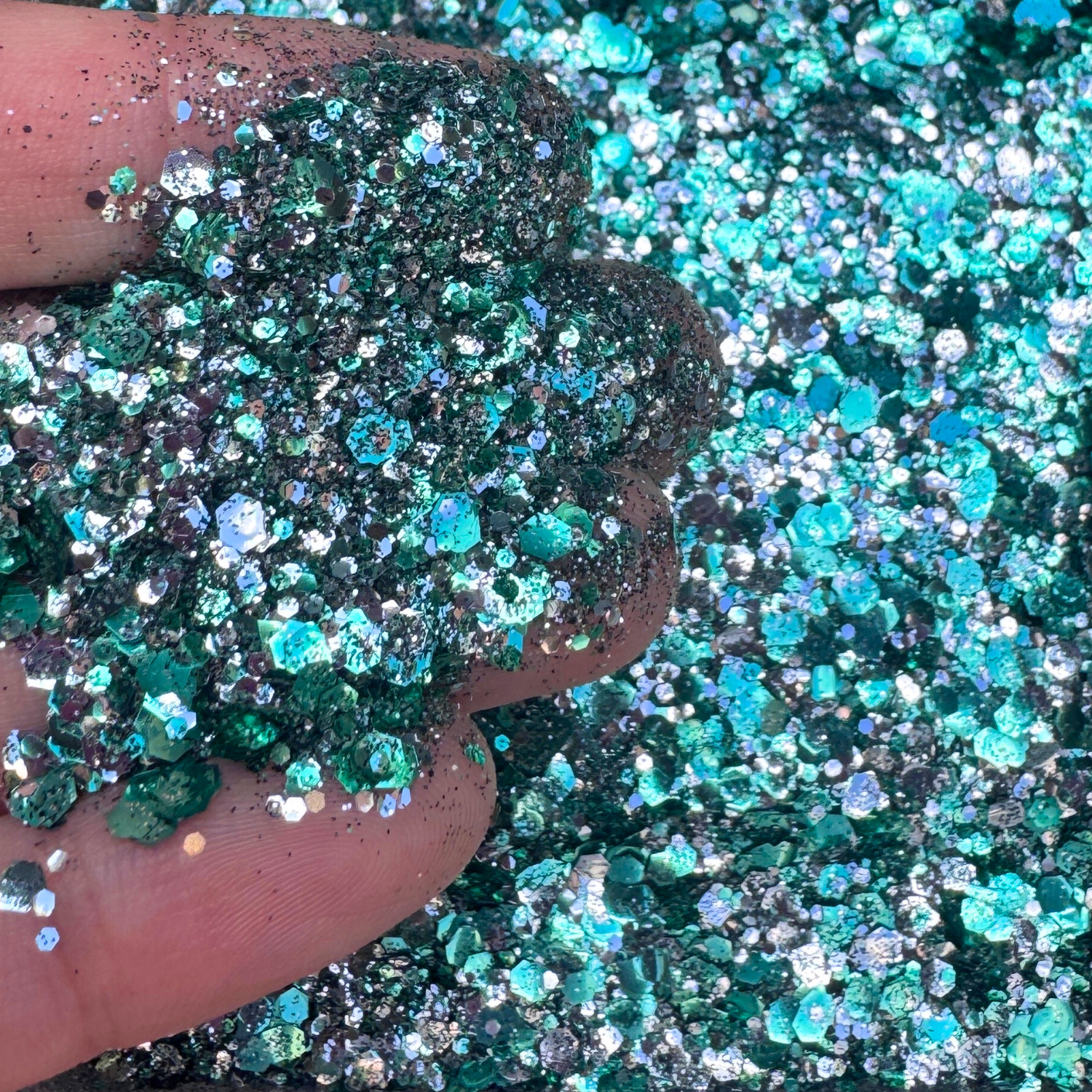 Disco Zombie Halloween Glitter Luminosity Glitter