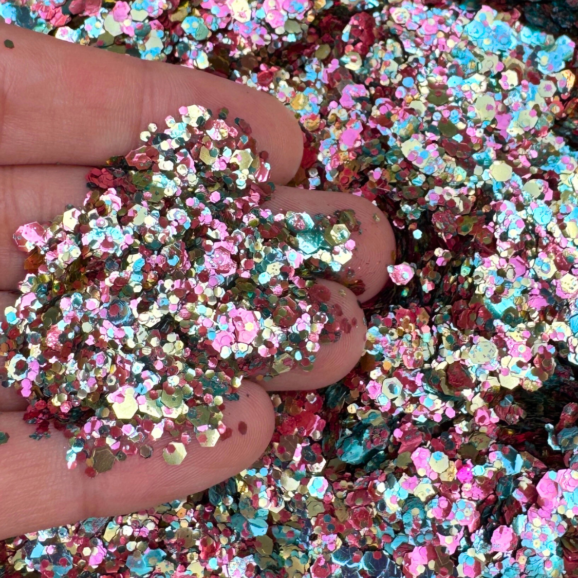 Secret Garden - Pansexual Pride Flag Eco Glitter Luminosity Glitter