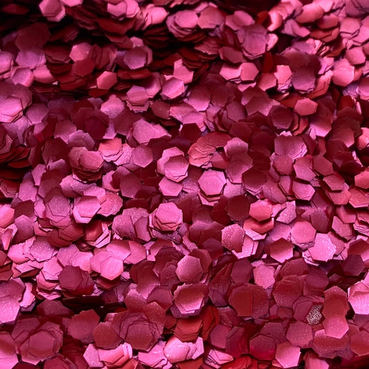 Blush Red Super Chunky Glitter Luminosity Glitter