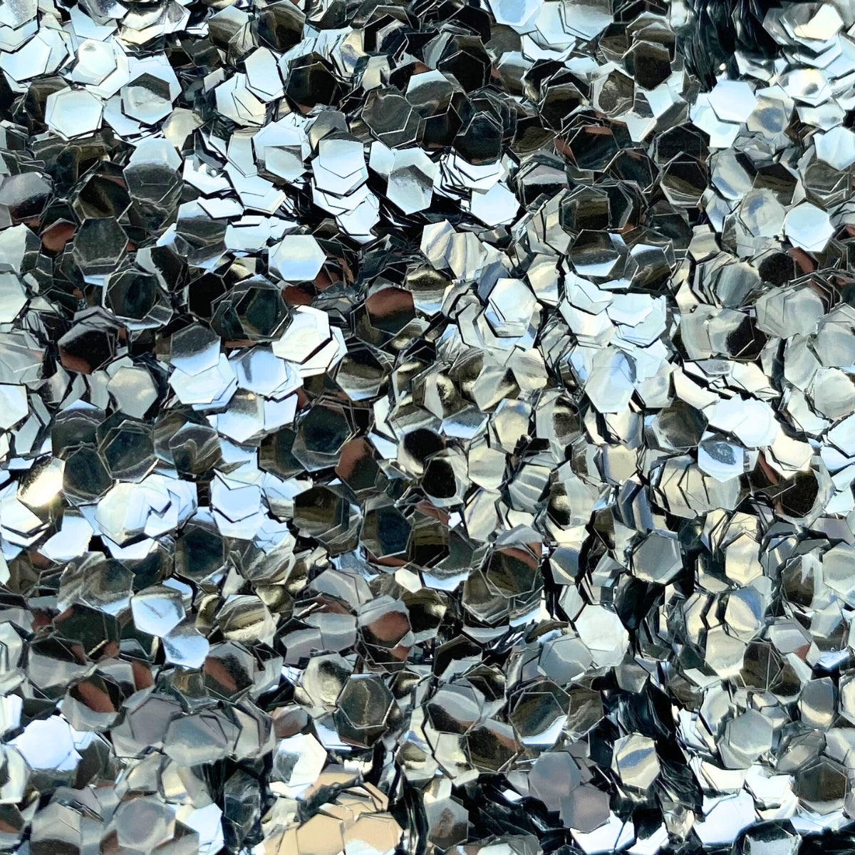 Silver Super Chunky Glitter Luminosity Glitter
