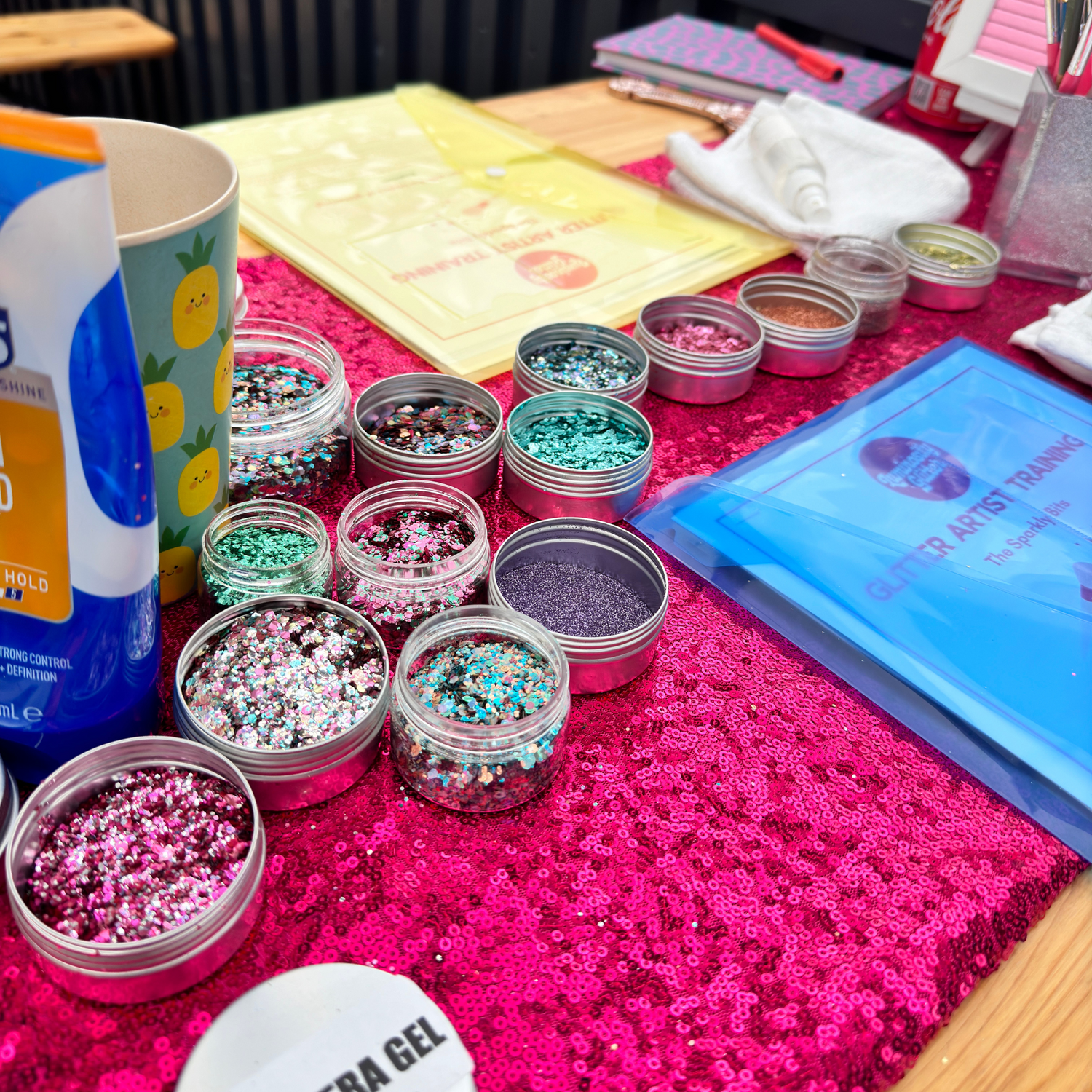 In-Person Glitter Artist Training Course (One Space) Luminosity Glitter®