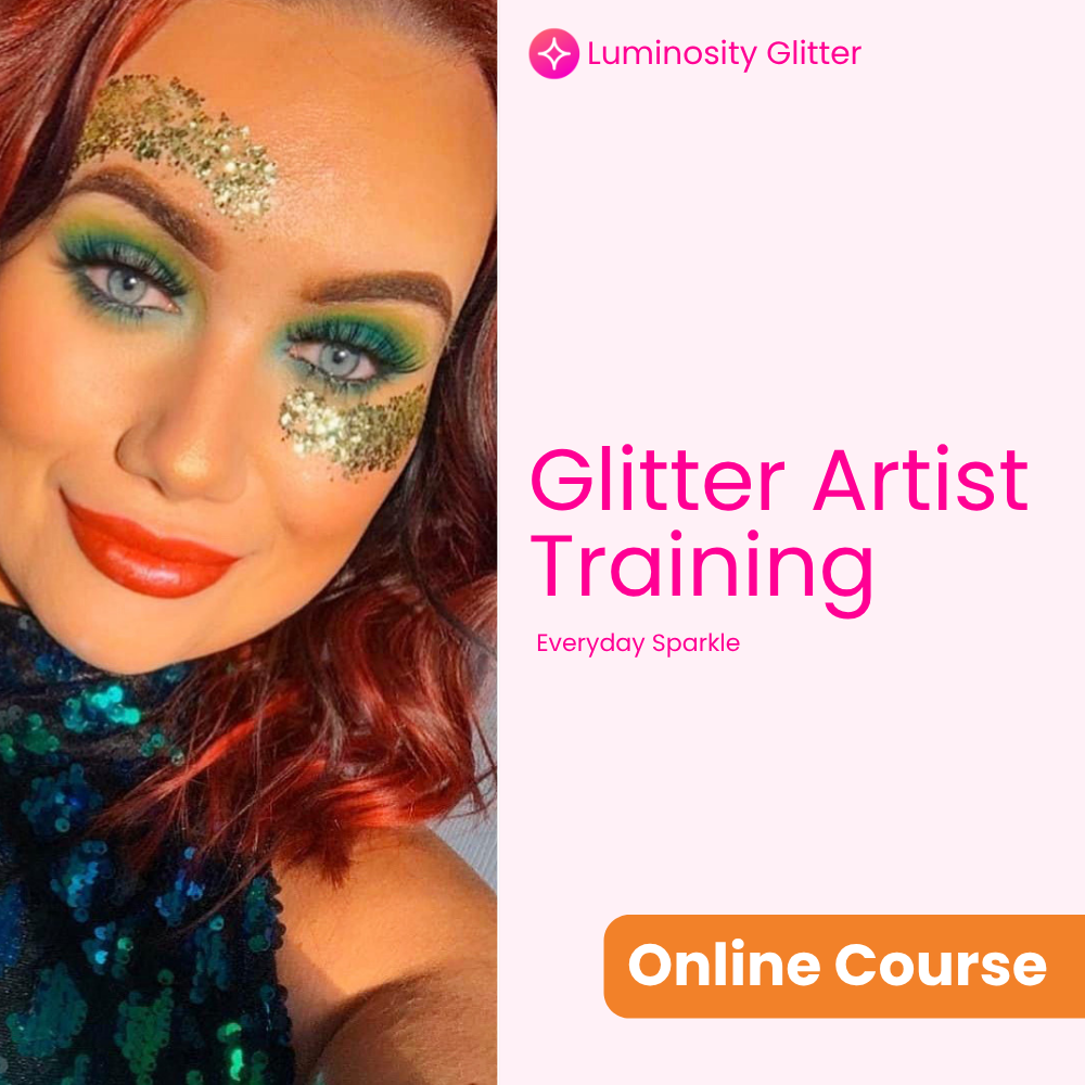 Everyday Sparkle online glitter artist training course for beginners