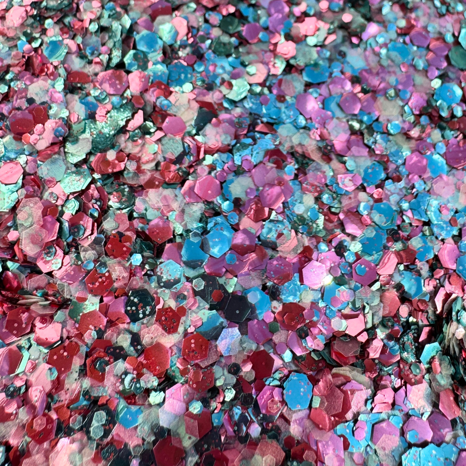 Cotton Candy Delight – Trans Pride Flag Eco Glitter Luminosity Glitter