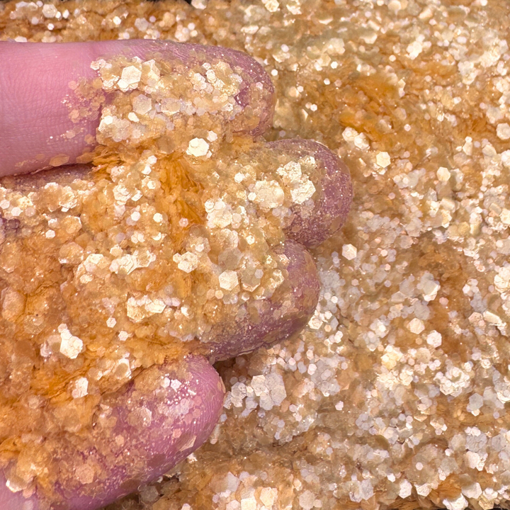 Honey Gold Eco Glitter Luminosity Glitter