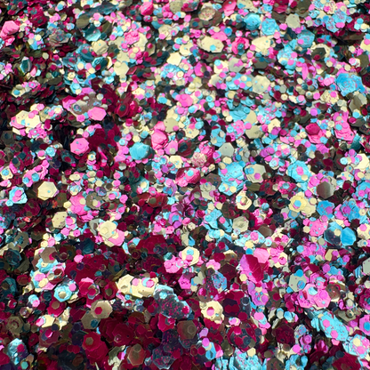 Secret Garden - Pansexual Pride Flag Eco Glitter Luminosity Glitter