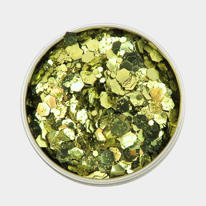Gold Rush Eco Glitter Blend Luminosity Glitter