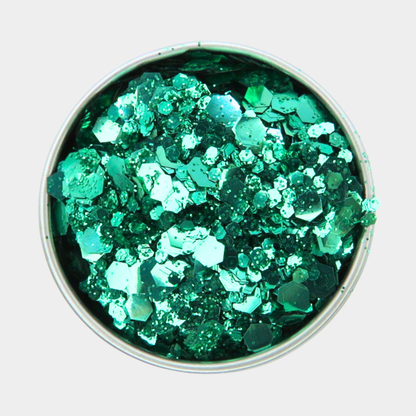 Forest Green Eco Glitter Blend Luminosity Glitter