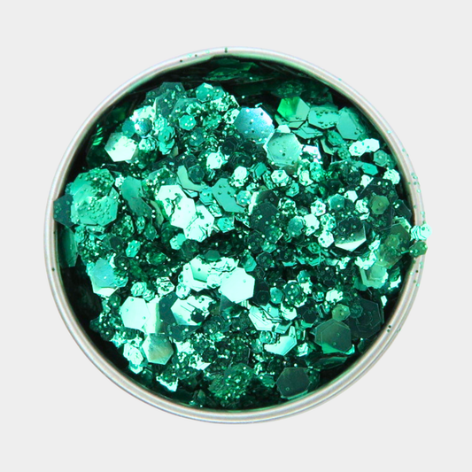 Forest Green Eco Glitter Blend Luminosity Glitter
