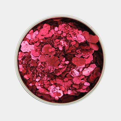 Blush Red Eco Glitter Blend Luminosity Glitter