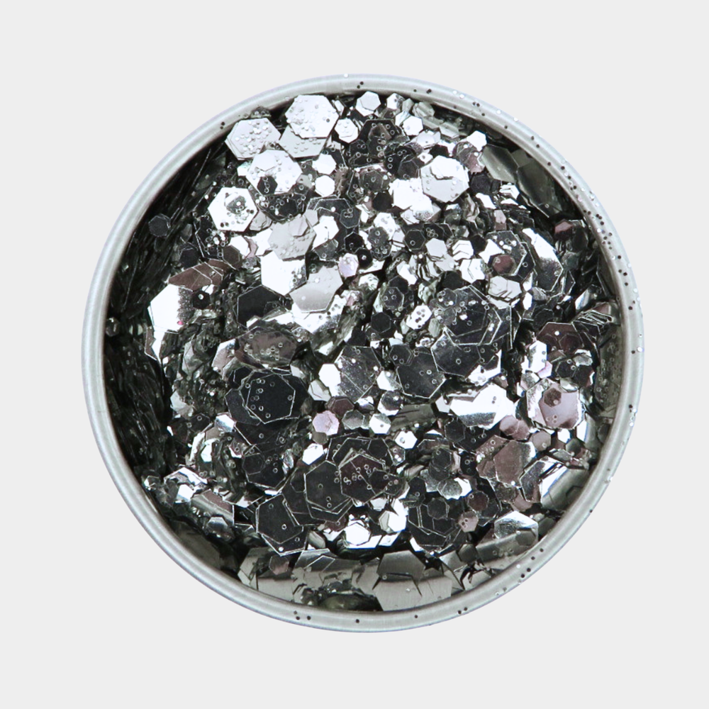 Silver Moon Eco Glitter Blend Luminosity Glitter