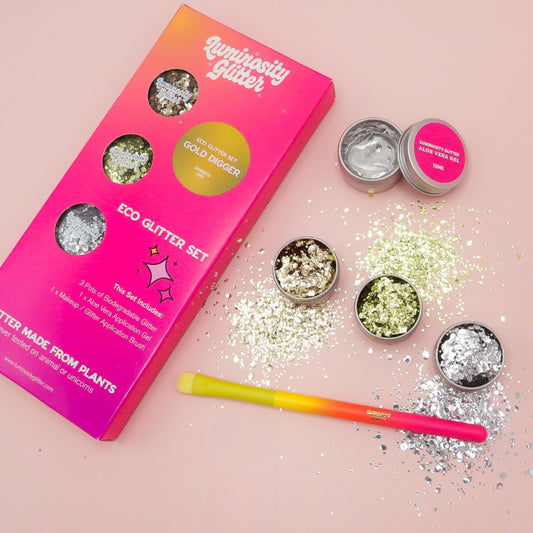 Gold Digger Glitter Gift Set Luminosity Glitter