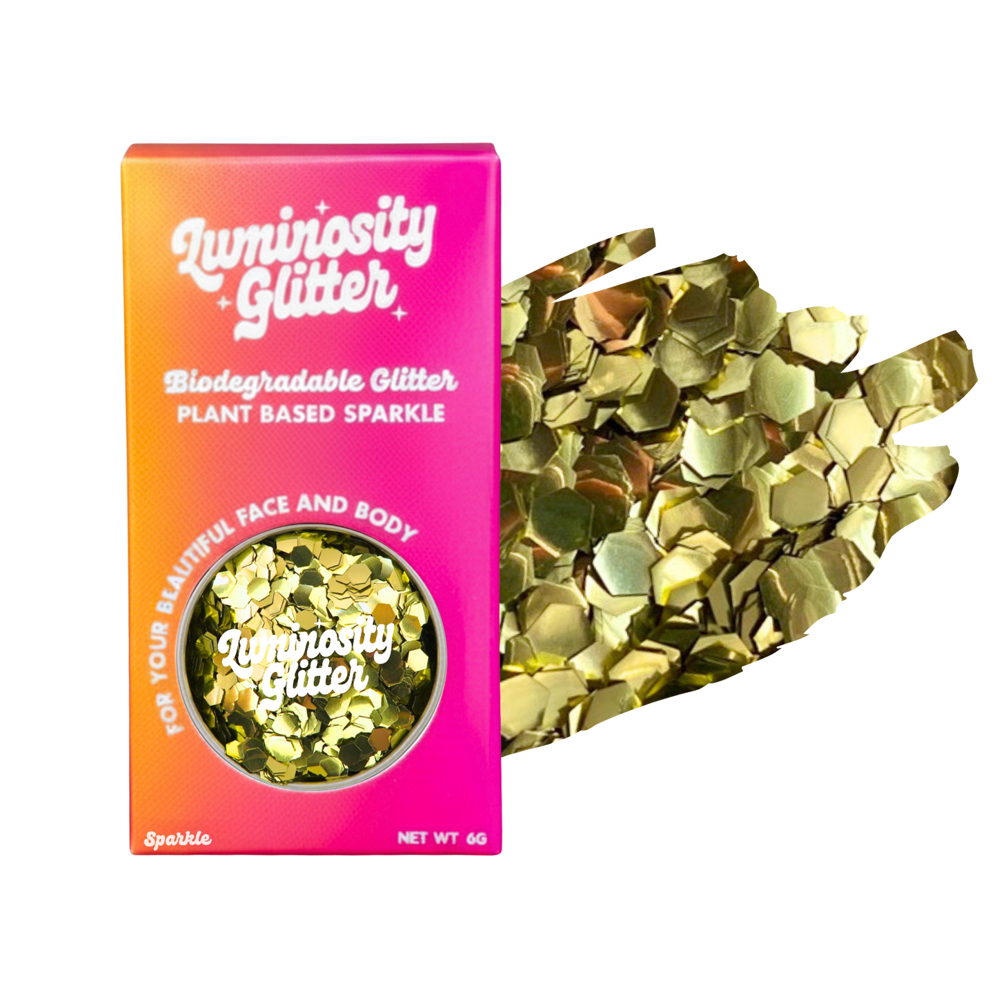 Gold Super Chunky Festival Glitter