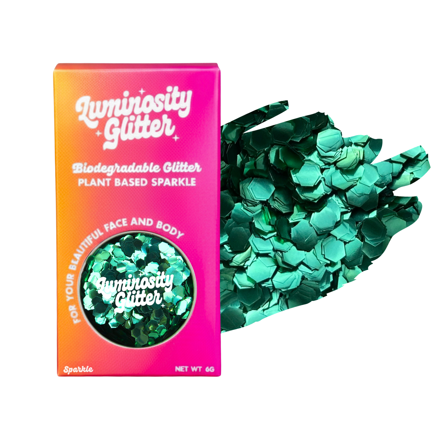 Green Super Chunky Festival Glitter