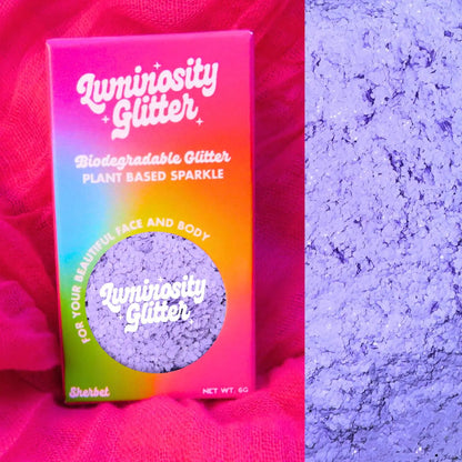 Lavender Chunky Biodegradable Glitter 6g Pot (B2B) Luminosity Glitter