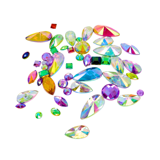 Multi Mix Reusable Face Gems