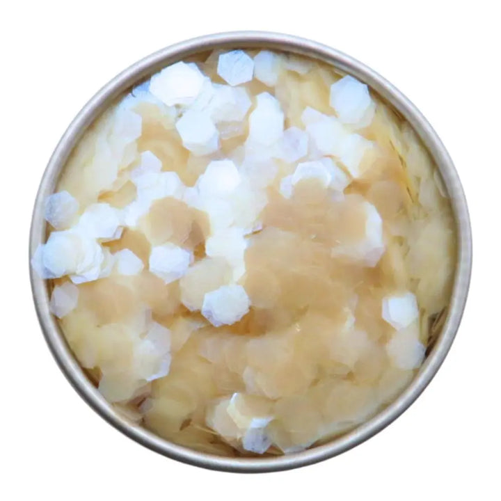 Opal aqua super chunky eco glitter is a light blue shade of pearlescent glitter. The world&