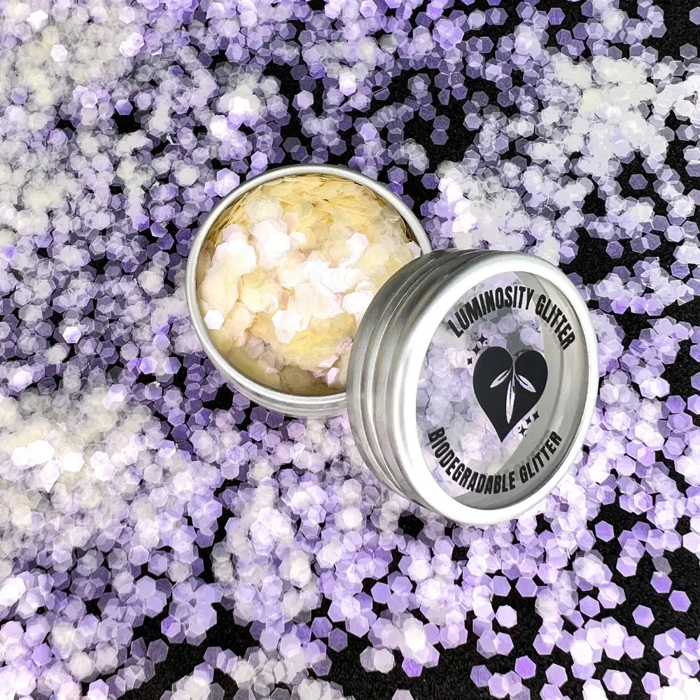 Opal Rose super chunky iridescent biodegradable glitter from the PURE range