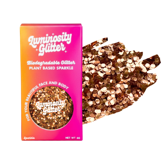 Orange Chunky Festival Glitter