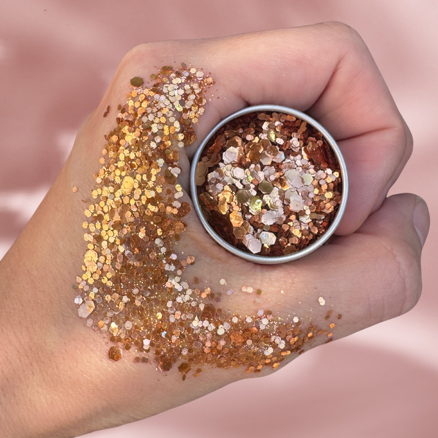 Orange Fizz Eco Glitter Blend Luminosity Glitter