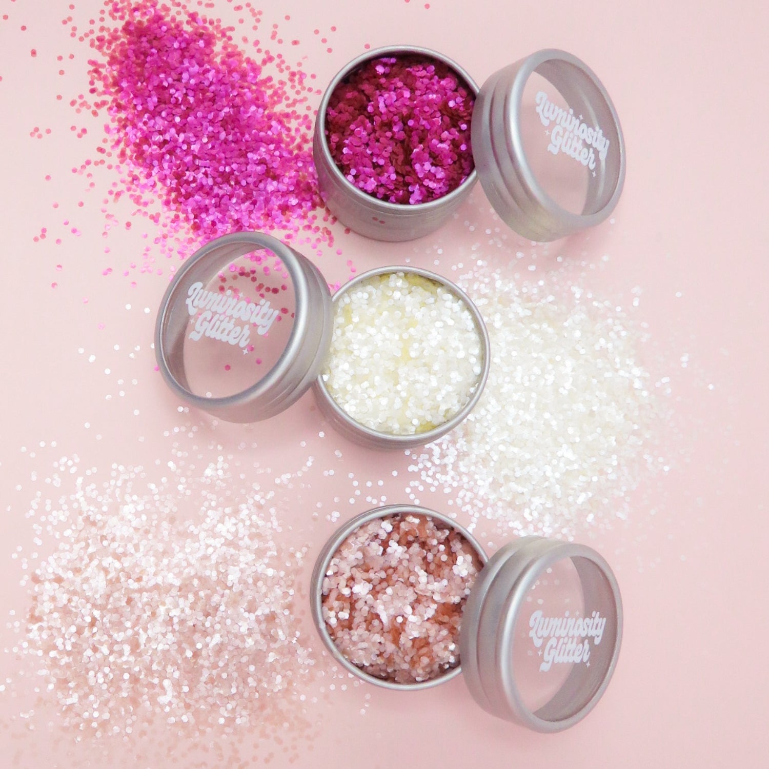 Rosè All Day Eco Glitter Set Luminosity Glitter