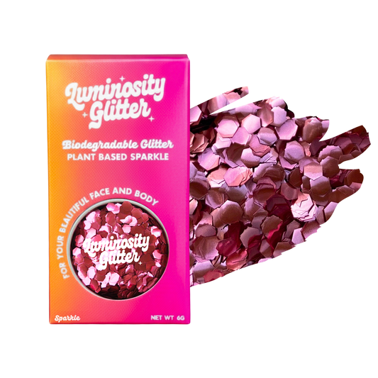 Rose Pink Super Chunky Festival Glitter