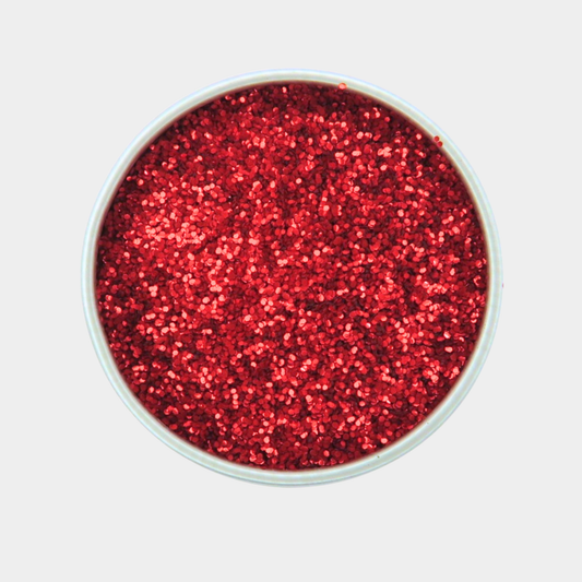 ⚡ Limited Edition ⚡ Ruby Red Medium Eco Glitter Luminosity Glitter