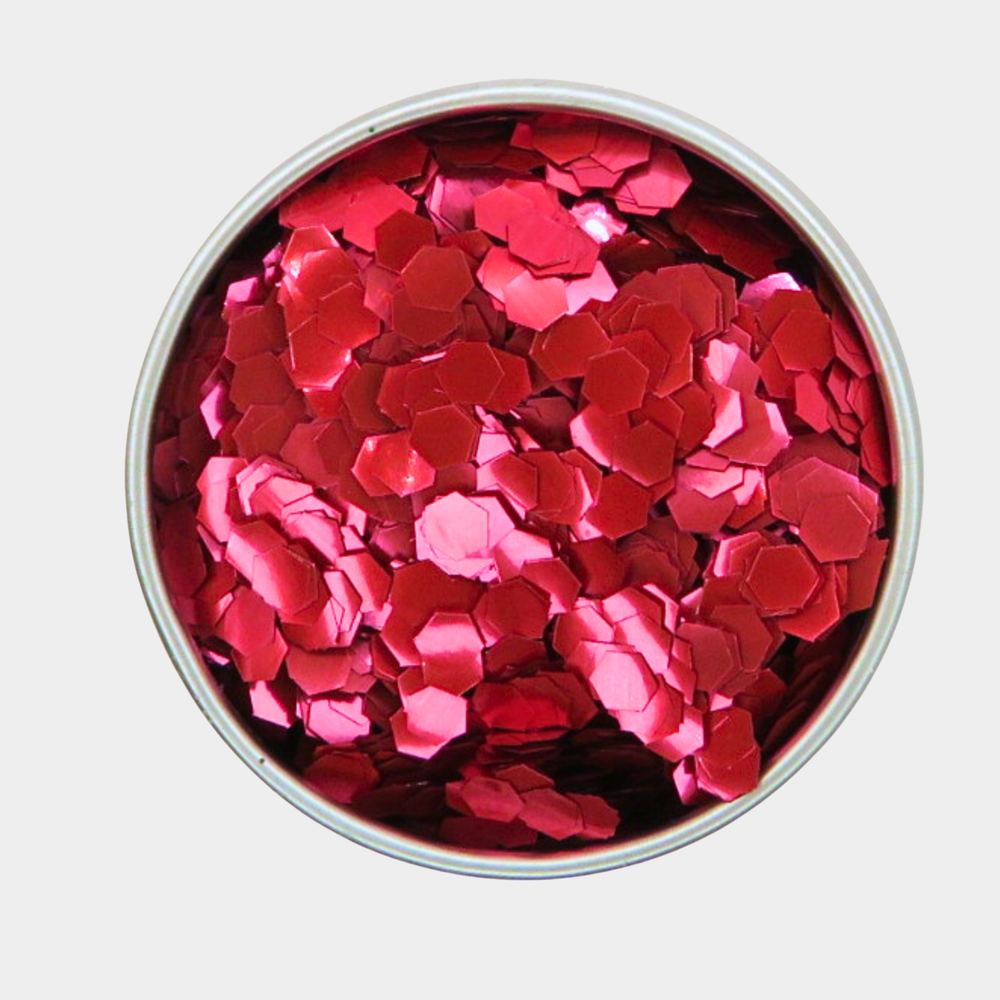 Blush Red Super Chunky Eco Glitter Luminosity Glitter