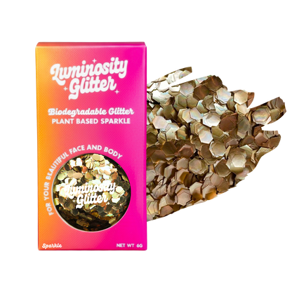 Rose Gold Super Chunky Festival Glitter