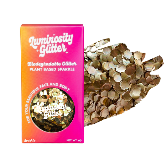 Rose Gold Super Chunky Festival Glitter